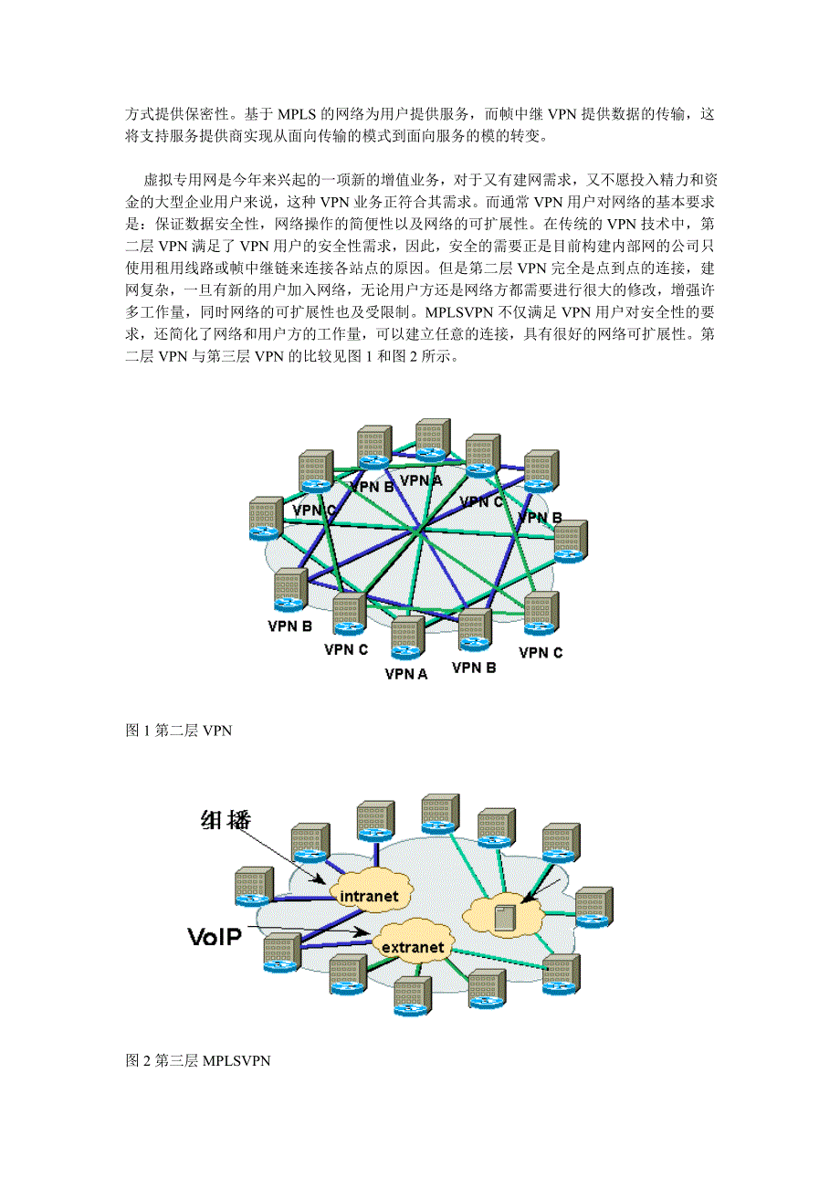 基于多协议标记交换技术的虚拟专用网_第2页