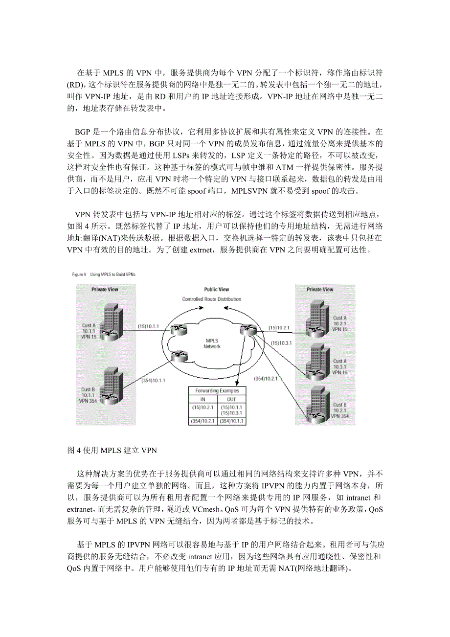 基于多协议标记交换技术的虚拟专用网_第4页