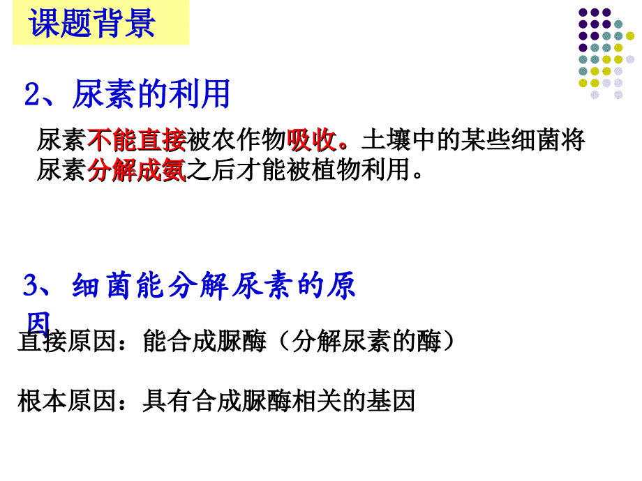 2015年公开课用土壤中分解尿素的细菌的分离与计数_第3页