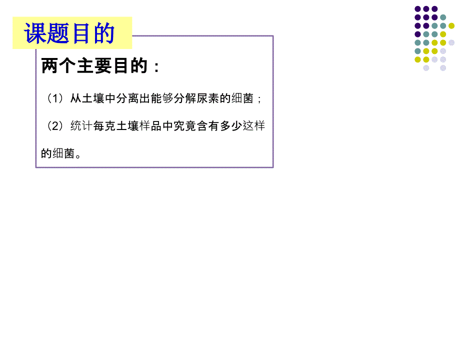 2015年公开课用土壤中分解尿素的细菌的分离与计数_第4页