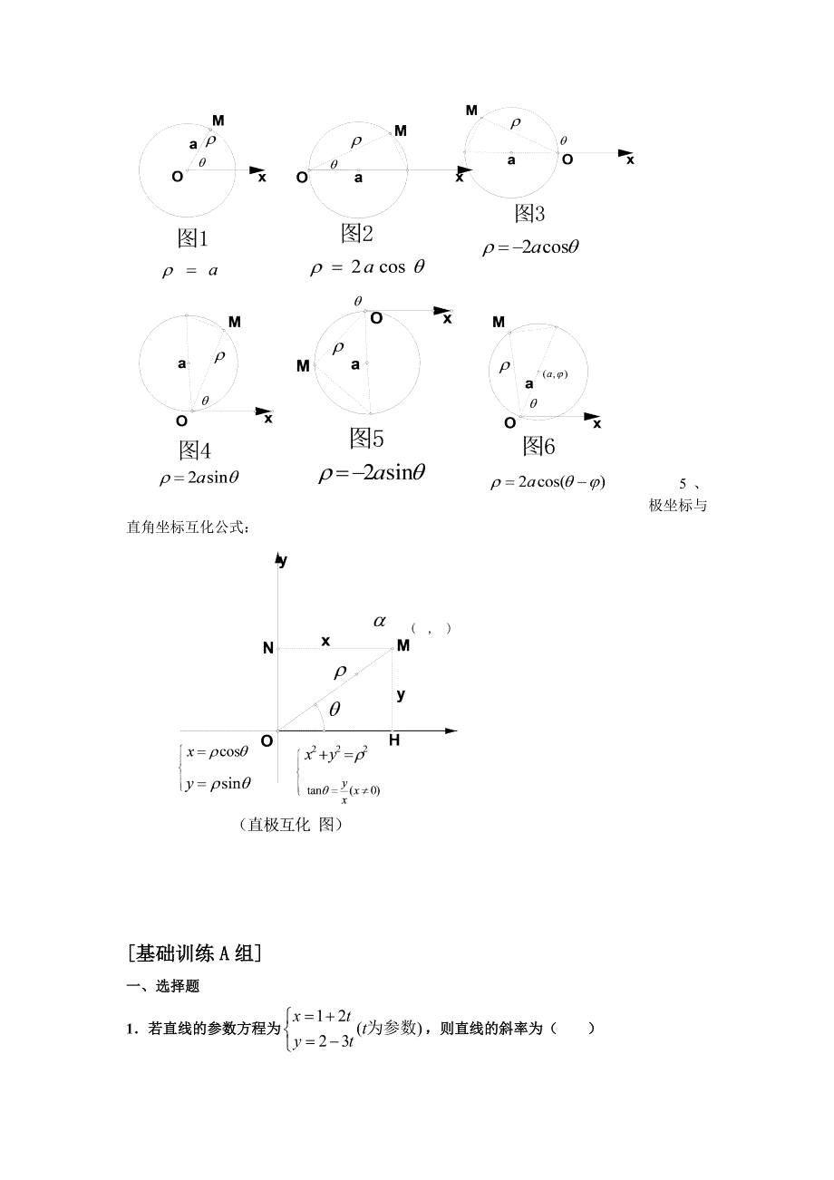 (完整)极坐标和参数方程知识点+典型例题及其详解-推荐文档.doc_第4页