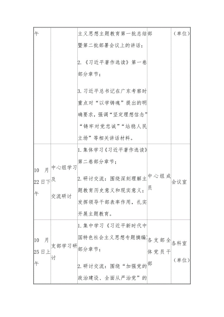 局第二批主题教育理论学习读书班集中学习研讨安排.docx_第2页