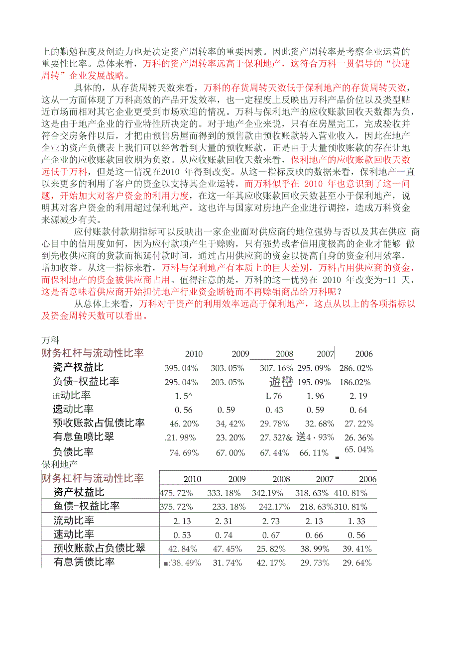 万科简要财务分析_第3页