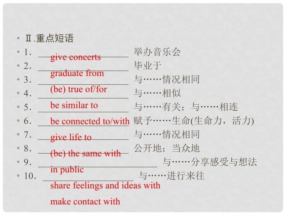 高中英语 Module 4 Music Section 2 Introduction &amp; ReadingLanguage points课件 外研版选修6_第5页