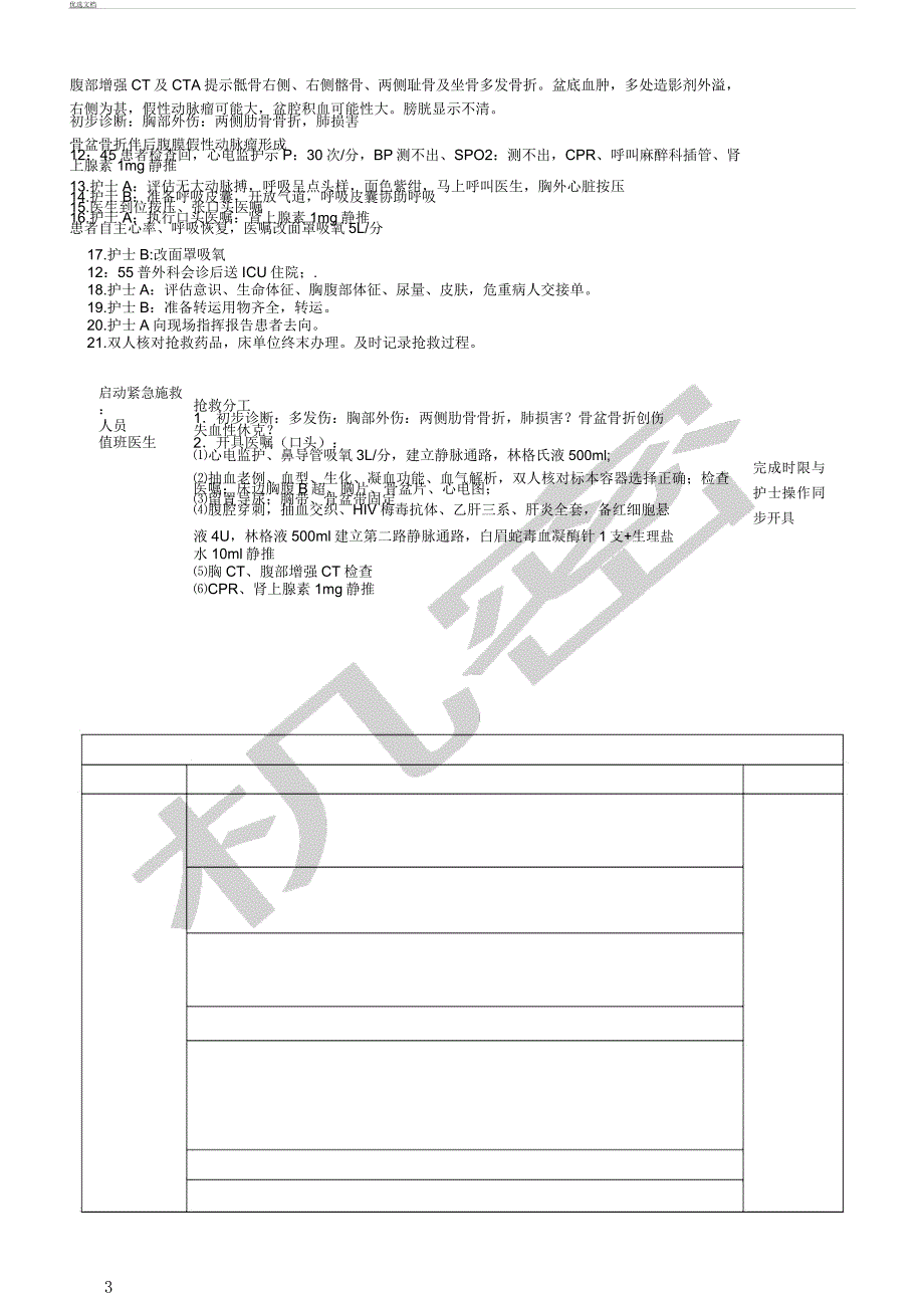 多发伤急救方案演练脚本.docx_第3页