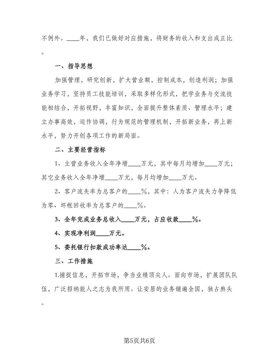 企业财务年度工作计划样本（2篇）.doc_第5页