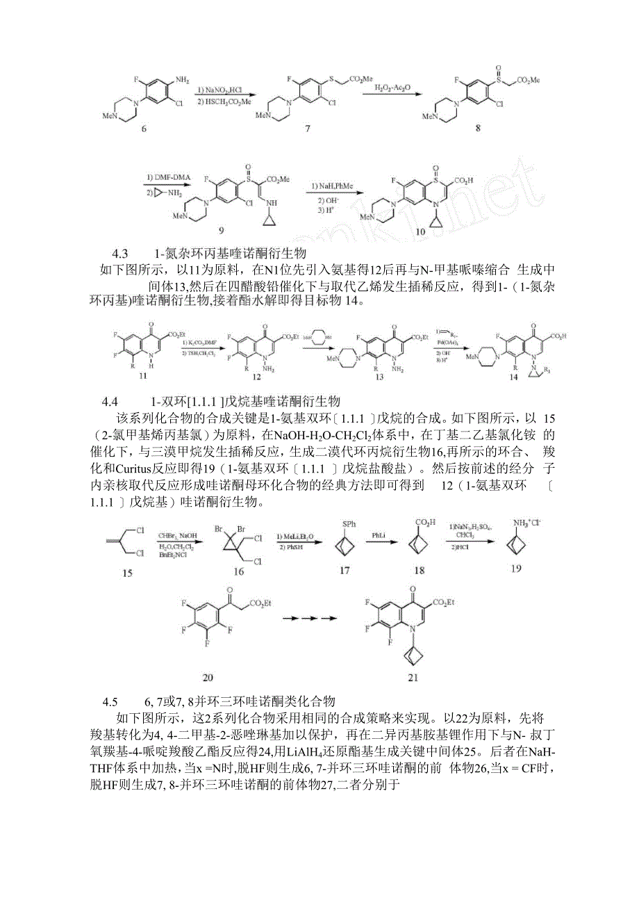 喹诺酮类抗菌药物综述_第3页