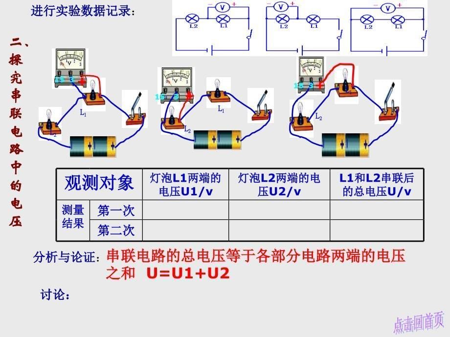 八年级物理探究串并联电路电压的规律_第5页