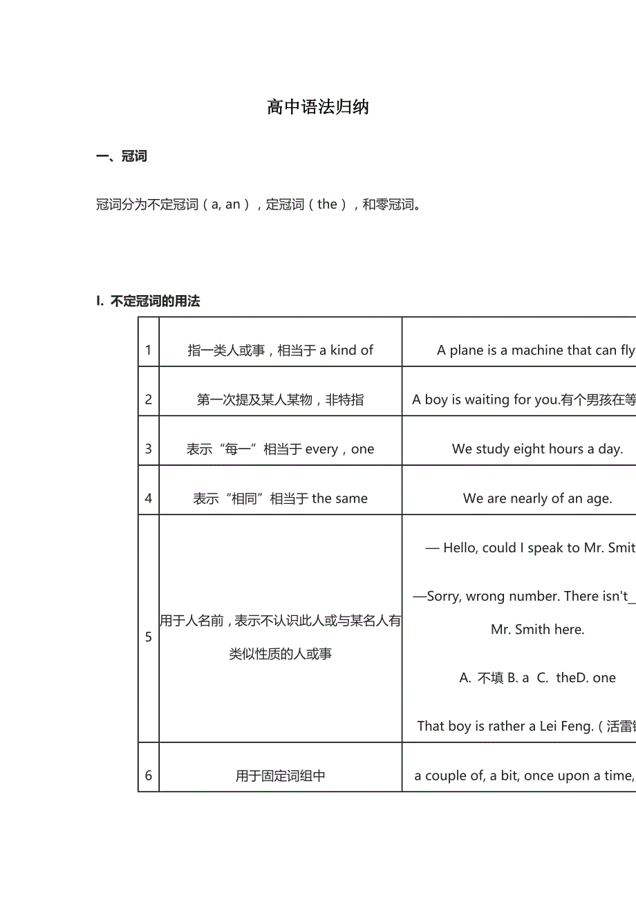 高中语法归纳_第1页