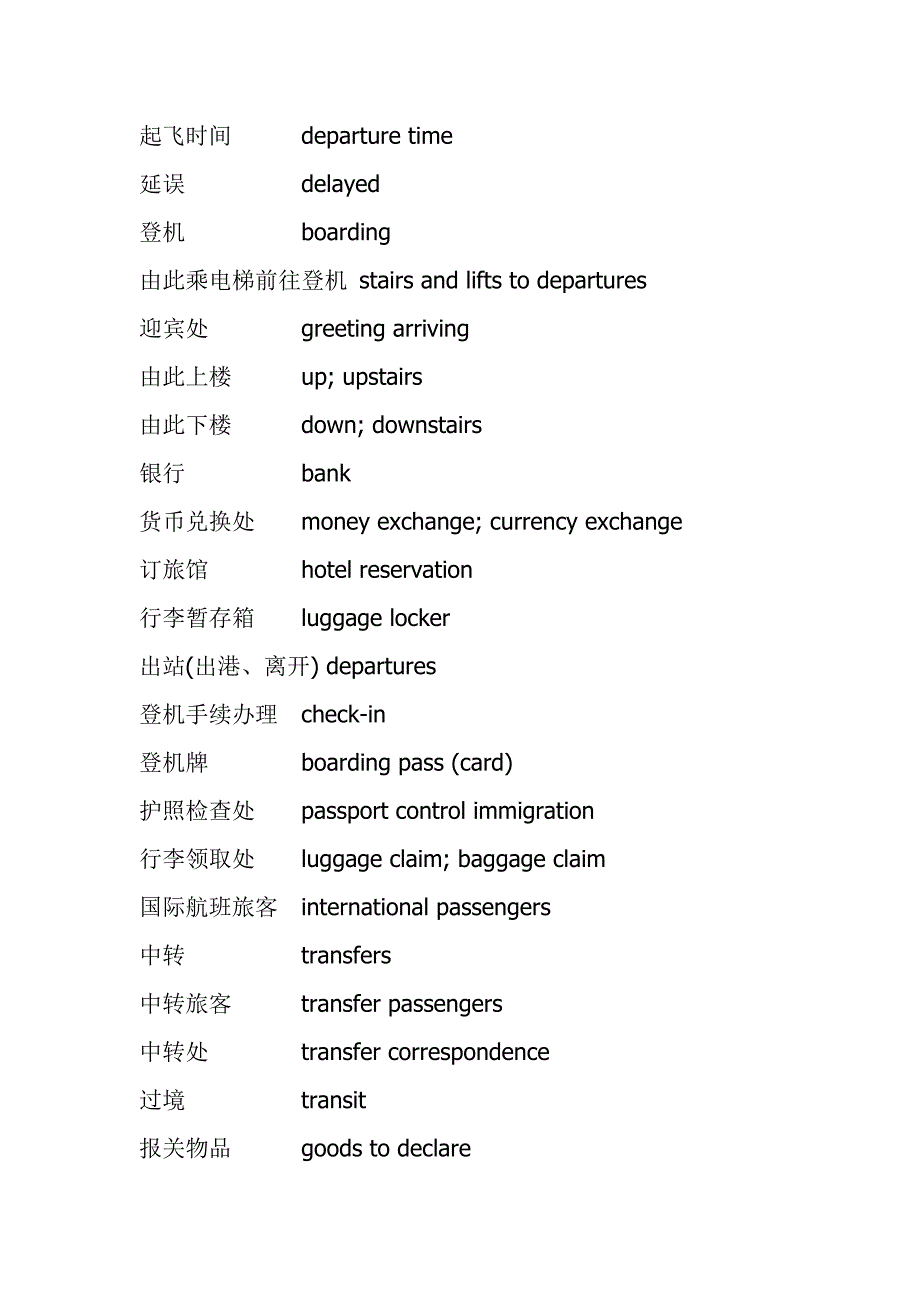 机场设施英文词汇_第2页