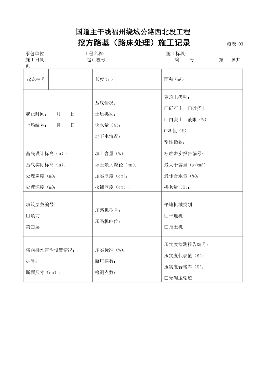 精选现场施工记录表_第4页