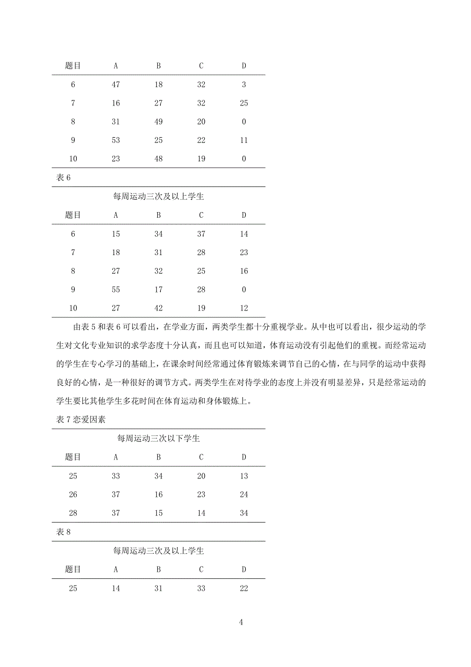 体育论文：体育运动对高中学生心理健康的影响_第4页