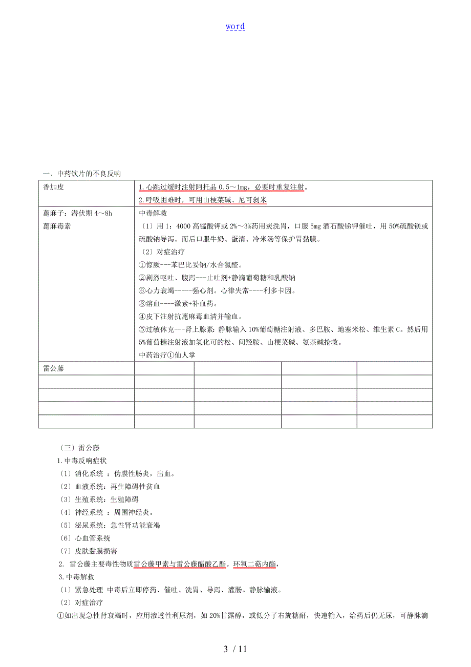 第十一章中药的不良反应_第3页