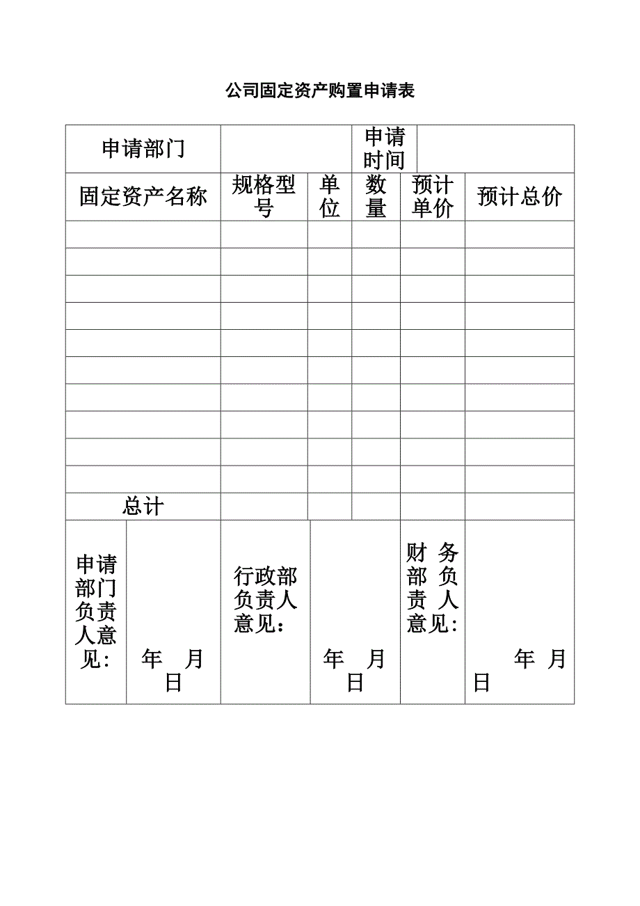 最新公司固定资产管理表格_第2页