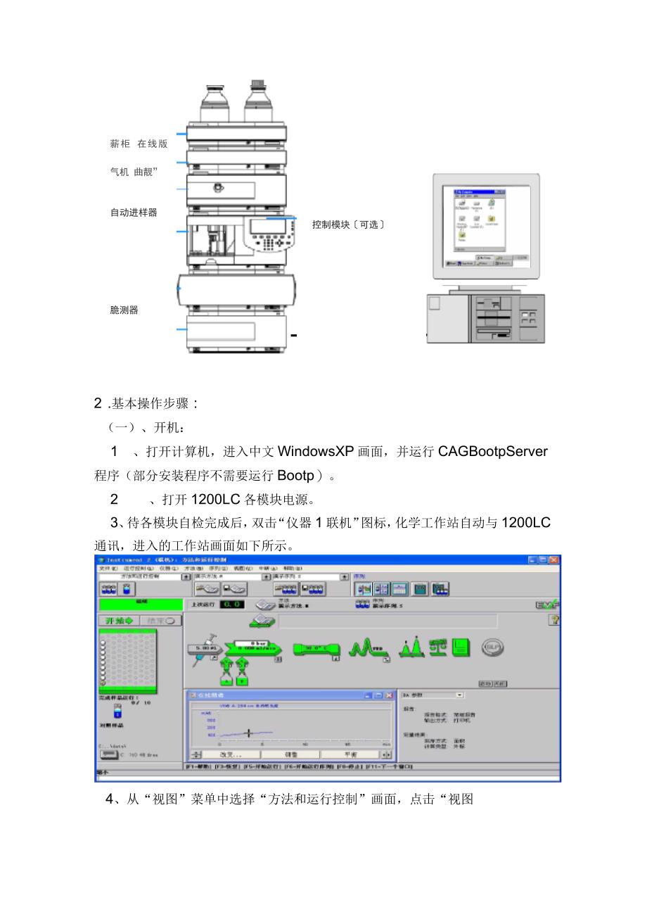Agilent1100高效液相色谱仪操作规程_第2页