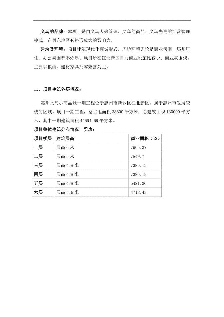 惠州小商品批发城经营定位与招商报告_第5页