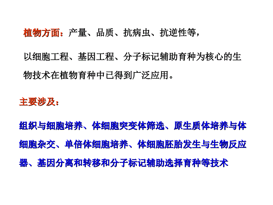 现代生物技术在植物育种上的应用_第4页