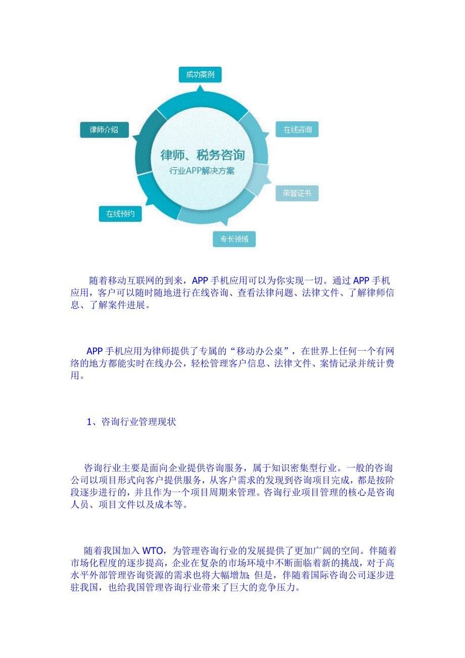 精品资料（2021-2022年收藏）行业APP解决方案.._第5页