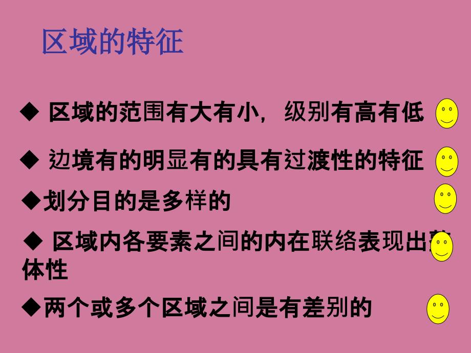 中图版高中地理必修三1.1区域和区域差异ppt课件_第4页