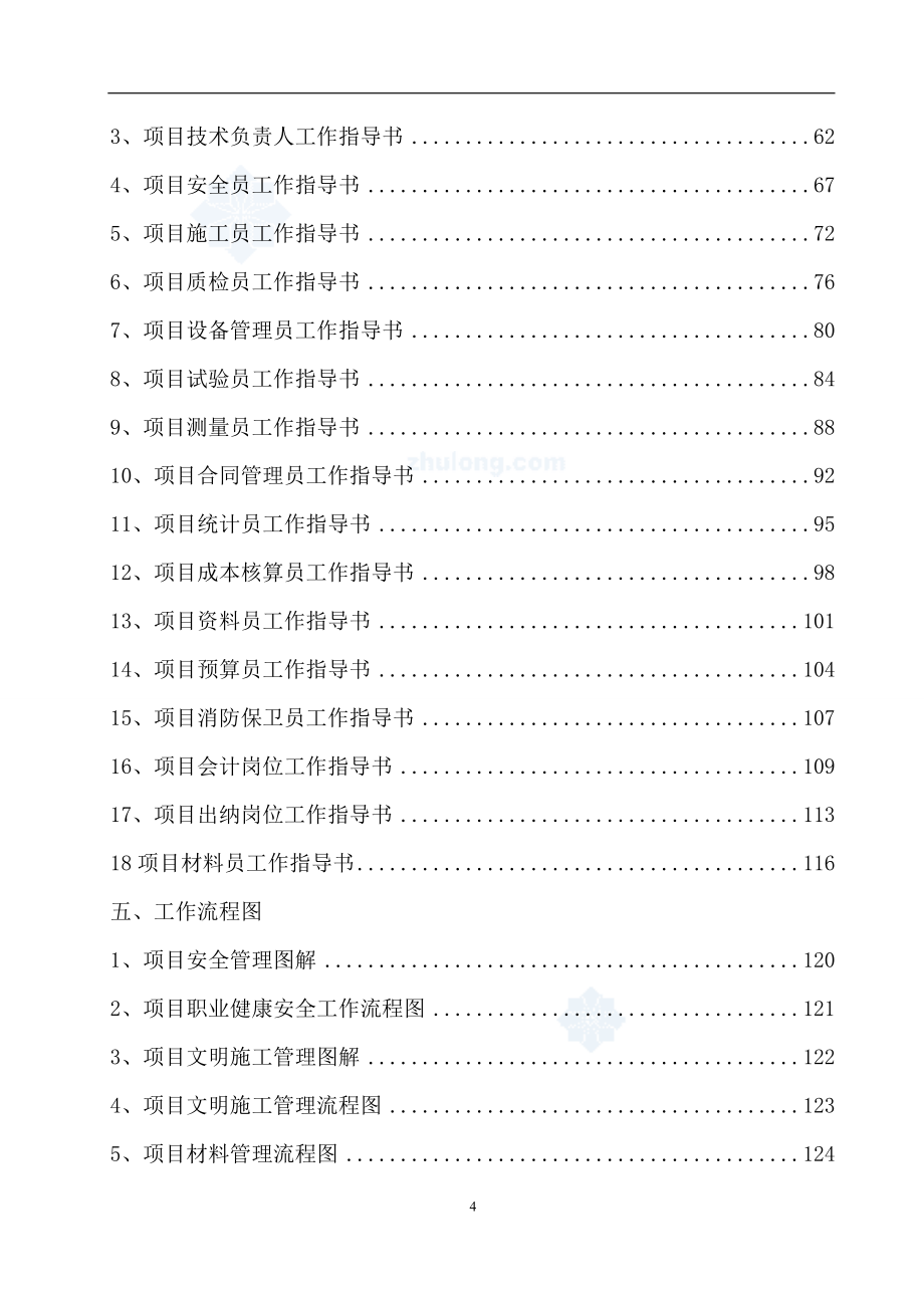 (精品)阳小苑项目部施工管理制度(流程图_岗位职责)_第4页