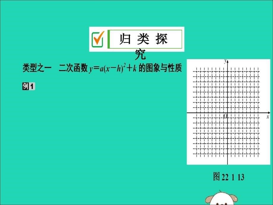 九年级数学上册第二十二章二次函数22.1二次函数的图像和性质22.1.3第3课时二次函数yaxh2k的图象和性质课件新版新人教版_第5页