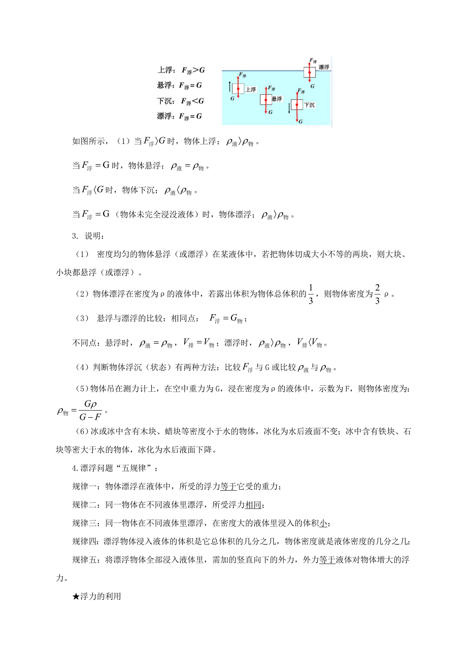 通用版2021年中考物理一轮复习一遍过第十章浮力综合备课含解析_第2页