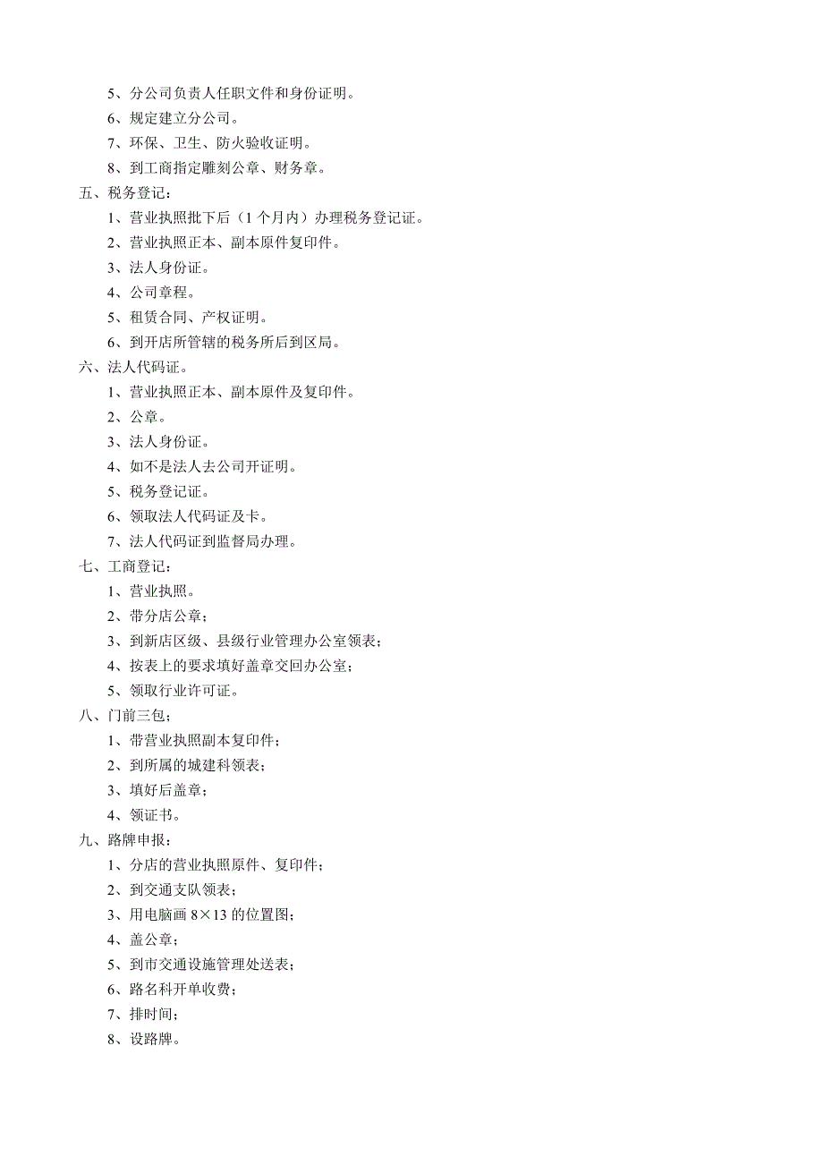 川王福授权加盟店开业手续办理程序_第4页