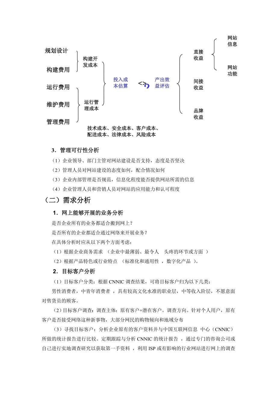 商务网站设计教案商务网站建设规划_第5页