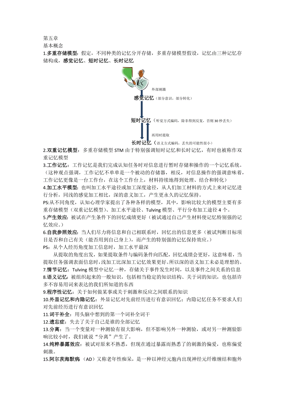 认知心理学-第五章课后习题_第1页
