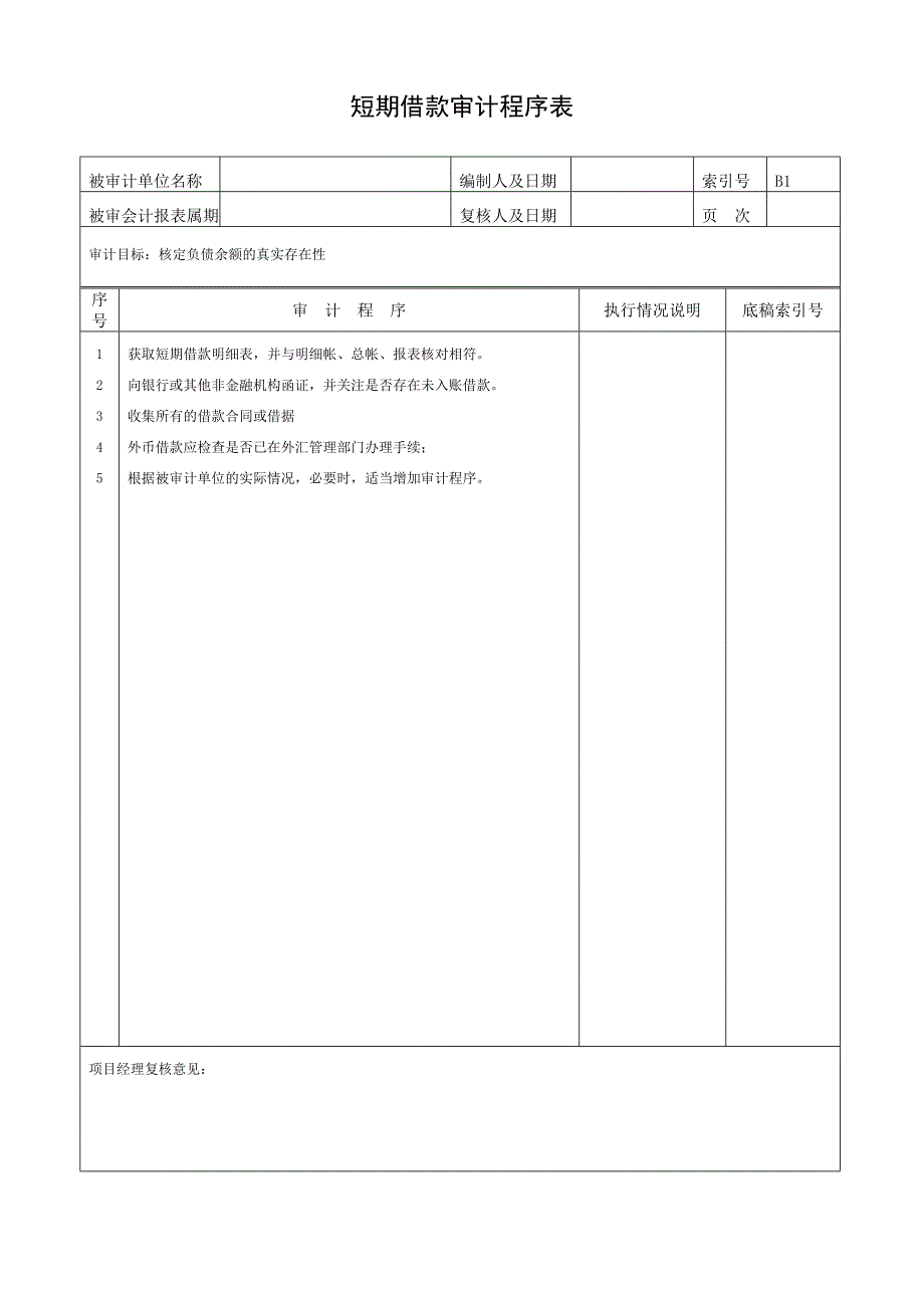 全套负债类程序表_第1页