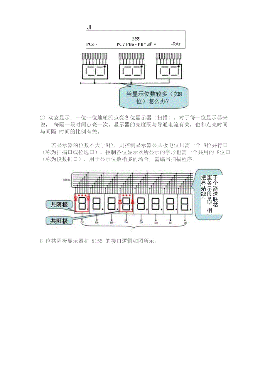数码显示管及键盘的接口电路_第3页