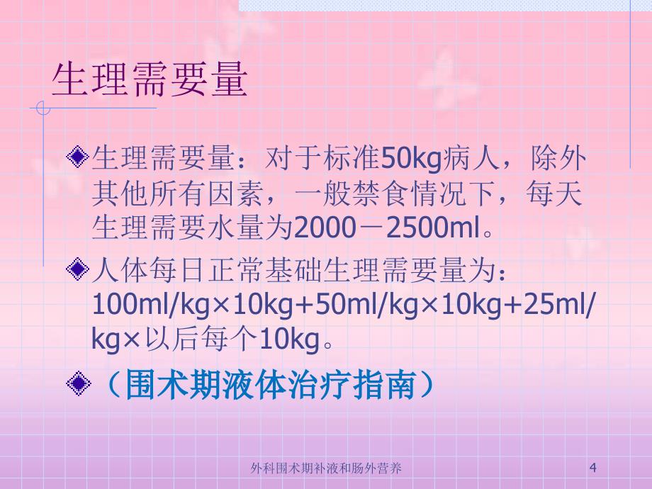 外科围术期补液和肠外营养培训课件_第4页