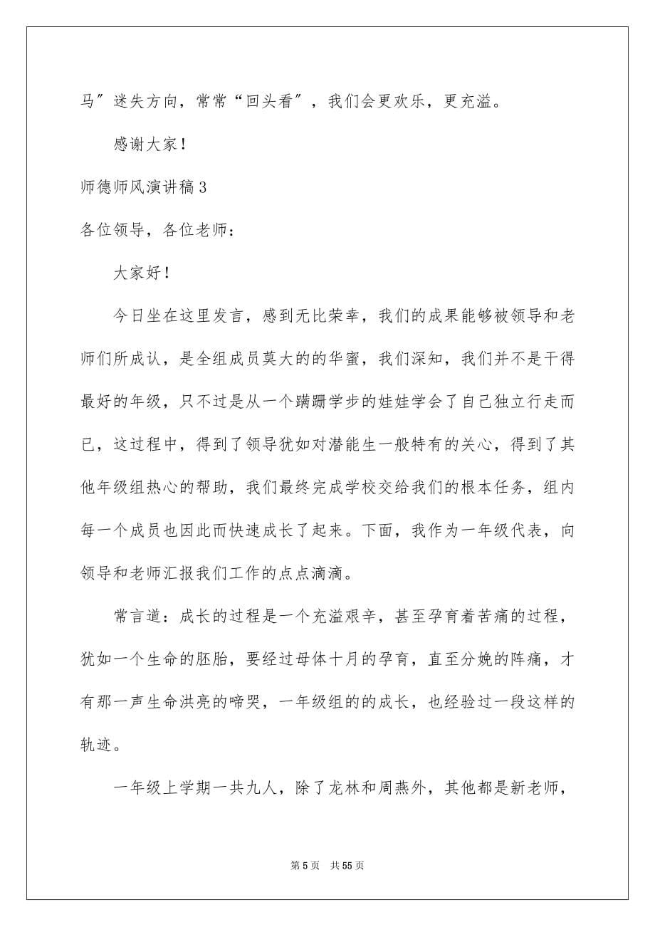 2023师德师风演讲稿296范文.docx_第5页