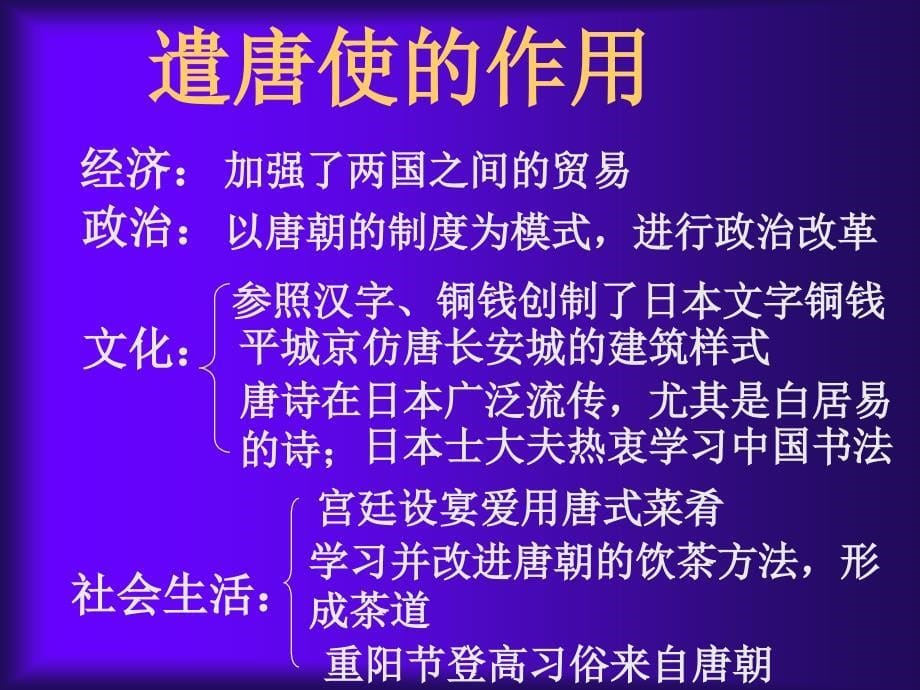 人教版初中历史七年级下册对外友好往来2_第5页