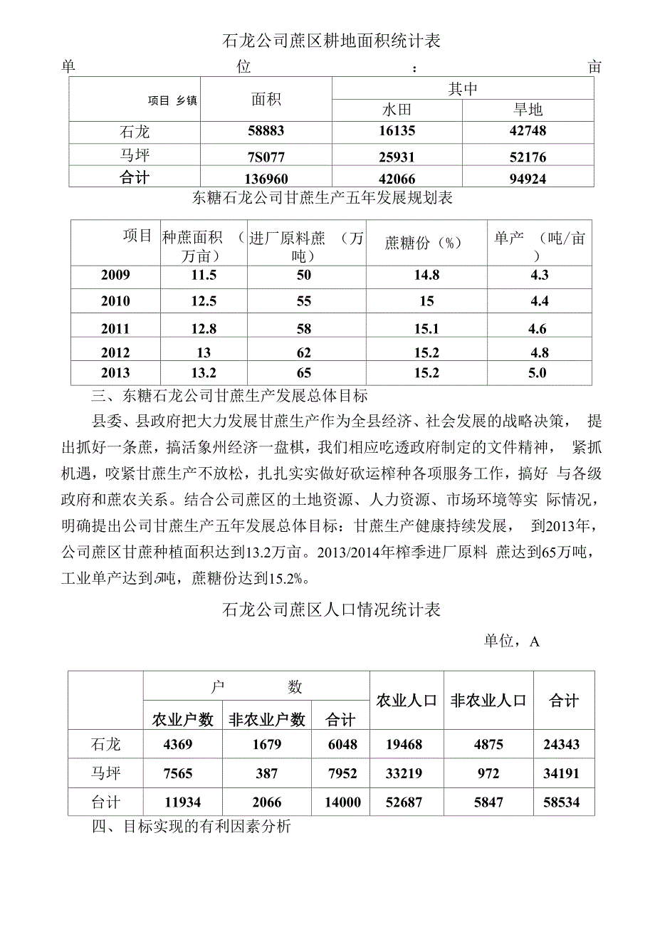 甘蔗生产五年发展规划_第2页