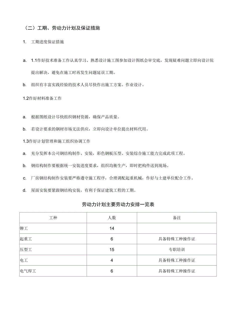 钢结构施工组织设计_第2页