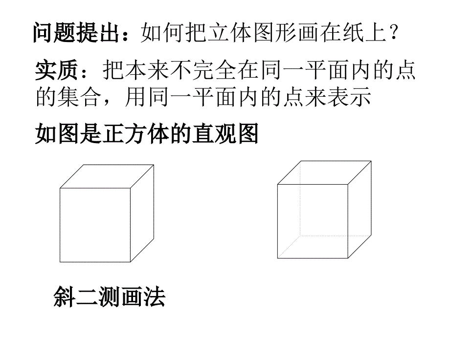 棱柱与棱锥的直观图画法正多面体ppt课件_第2页