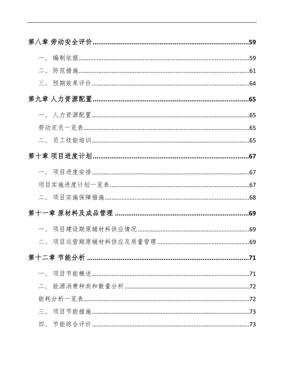 杭州硫酸镍项目可行性研究报告参考范文_第5页