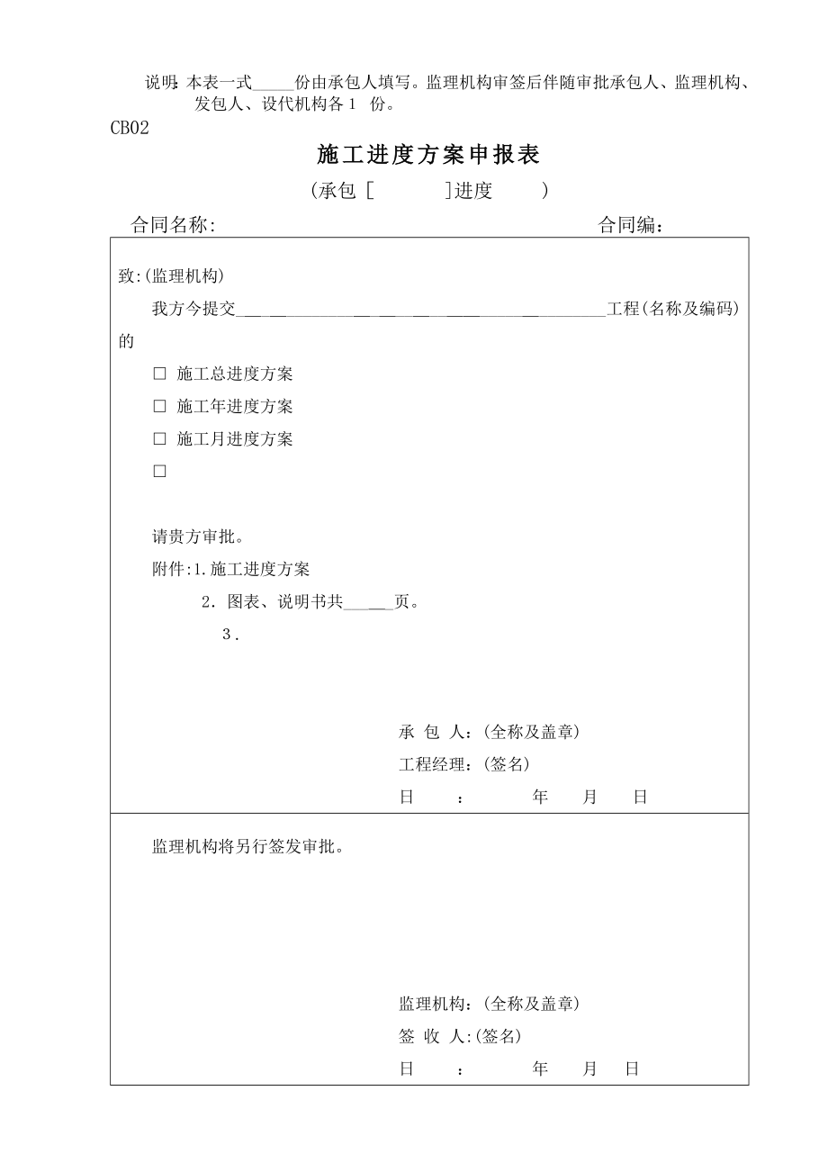 施工监理常用表格1_第2页