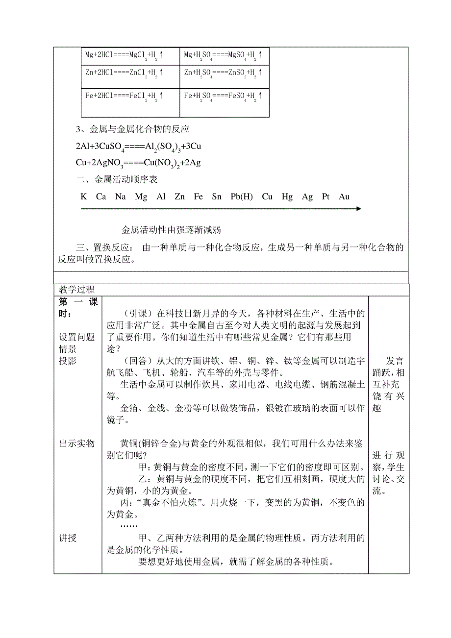 初三化学教学设计_第2页