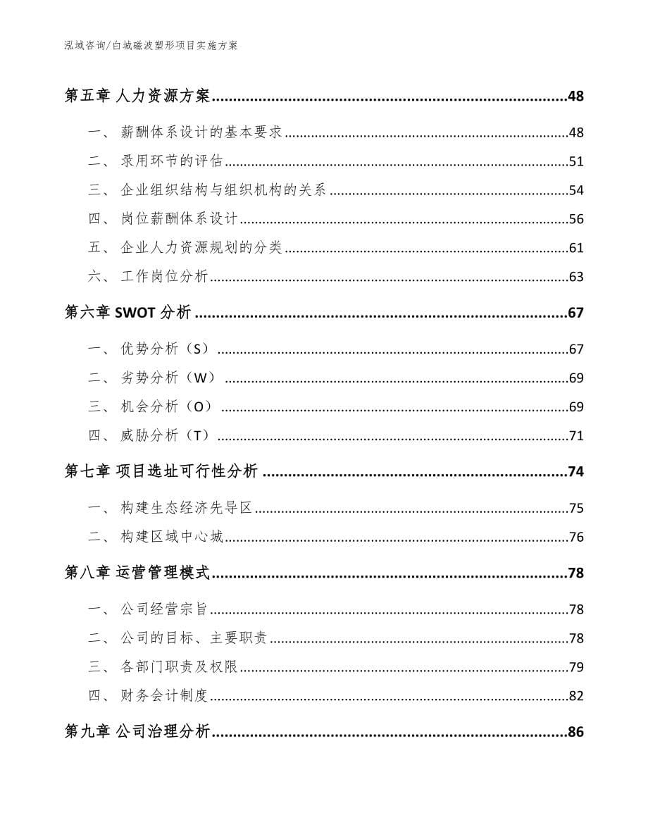 白城磁波塑形项目实施方案_第5页