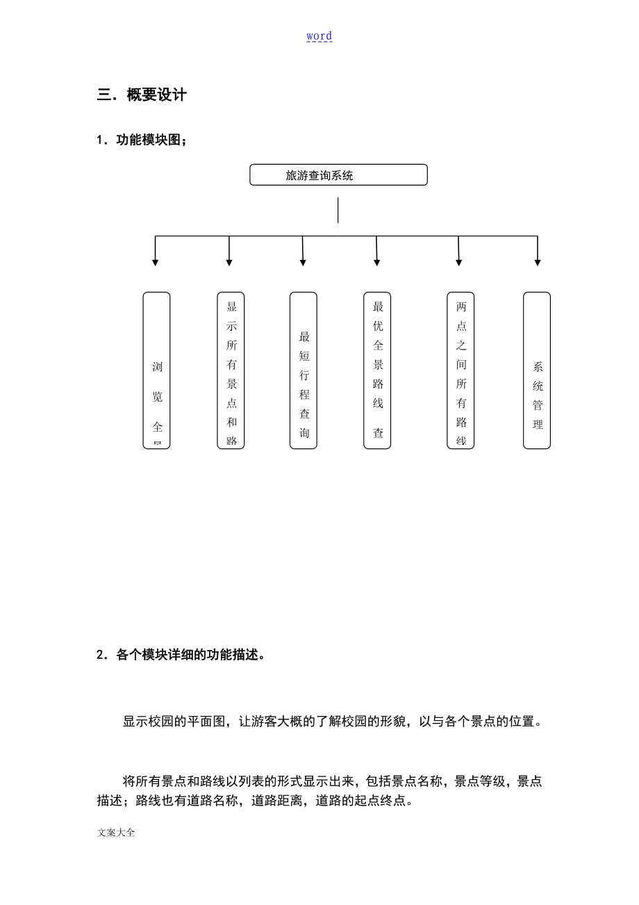 大大数据结构课程设计导航图_第3页