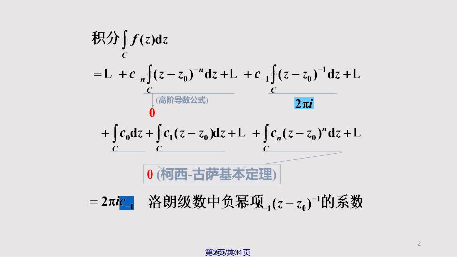 复变函数留数留数学习教案_第2页