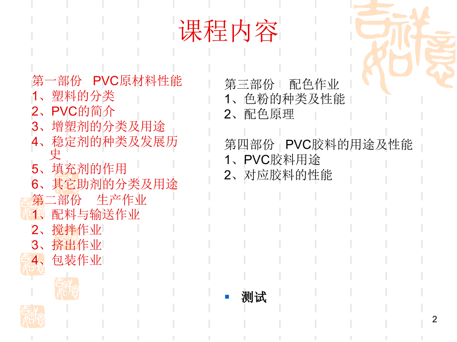 PVC特性及制程作業管制講議1_第2页