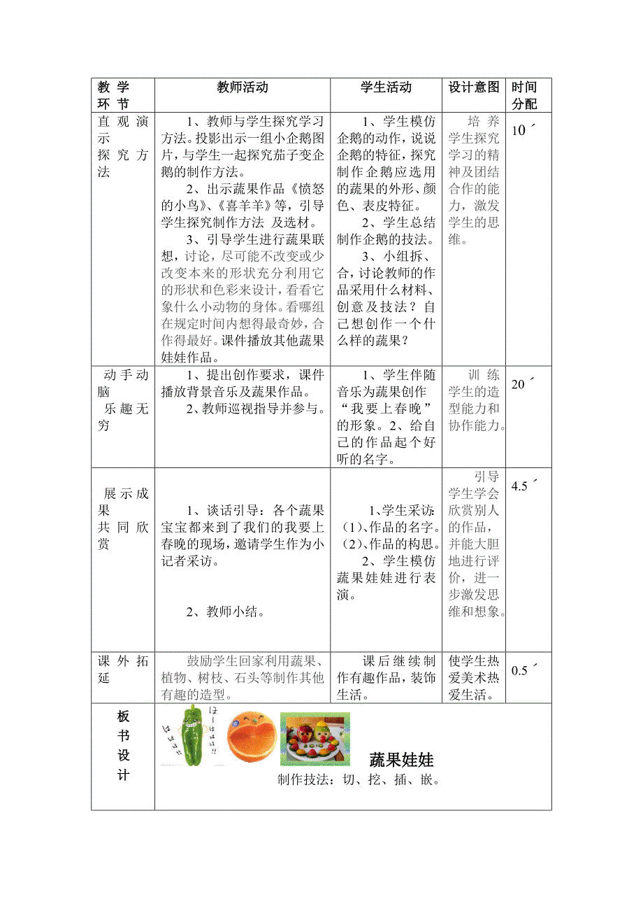 蔬果娃娃 教学设计.doc_第3页