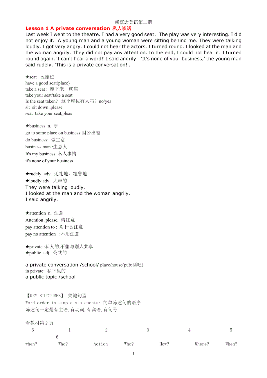 新概念英语第二册课文彩色版下载（英文）_第1页