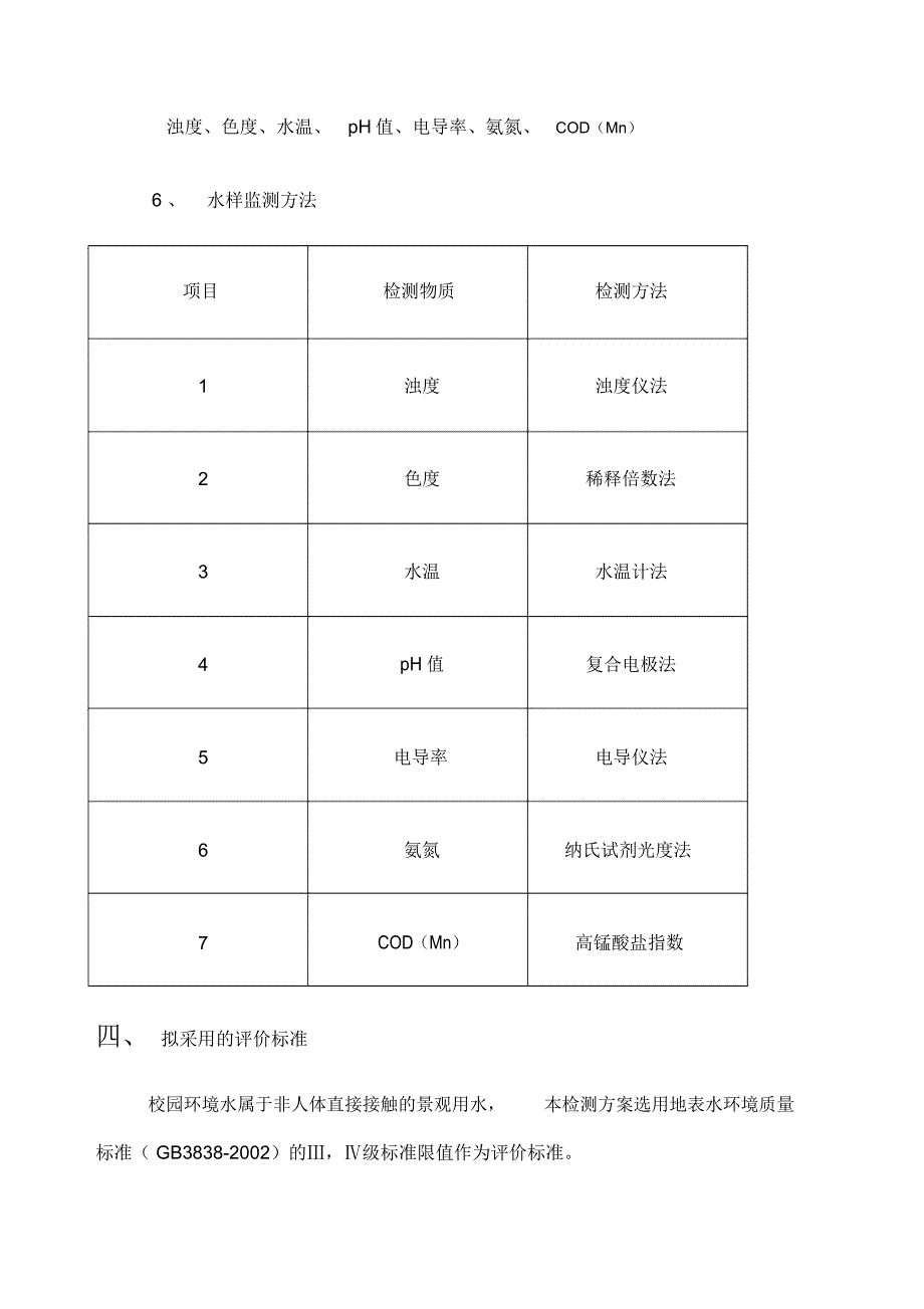 地表水环境监测方案_第4页