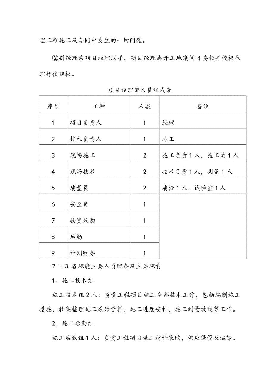 土地整理施工组织设计_第5页