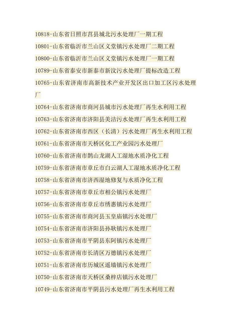 山东省2013~2015年拟建污水厂.doc_第2页