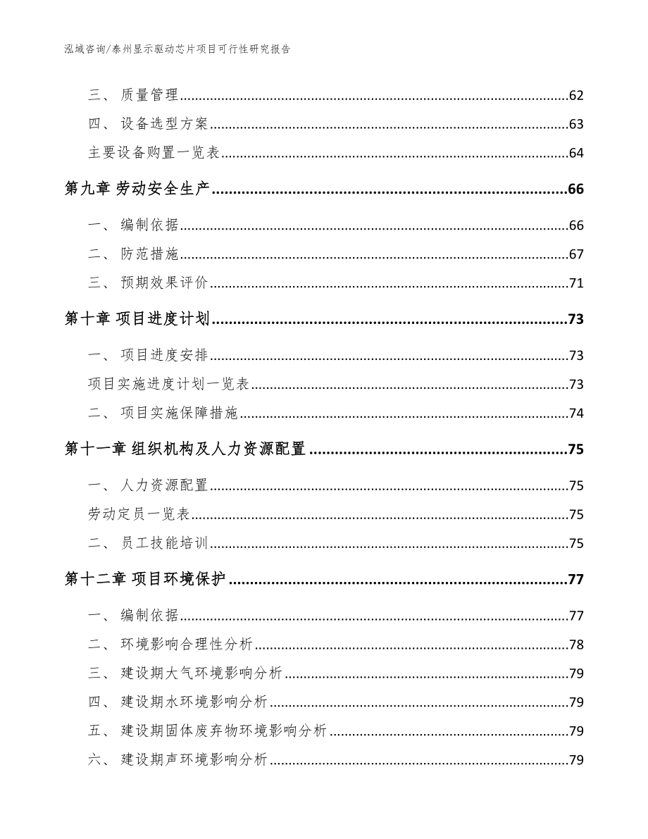 泰州显示驱动芯片项目可行性研究报告_第3页